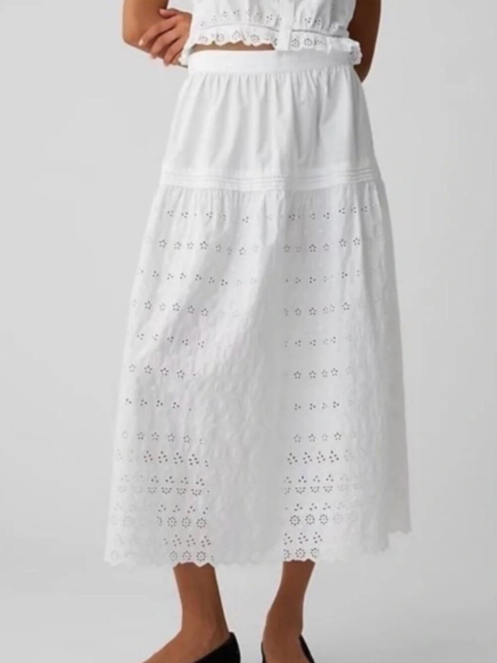 Gap x Doen Midi Skirt